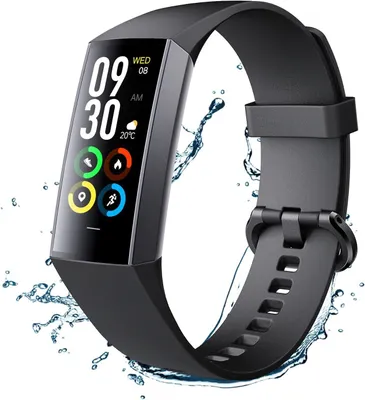 Fitness Tracker Uhr mit Anruffunktion für Damen Herren Smartwatch Smartwatch,Schlaf-Monitor, Activity Tracker, SpO2, Kalorien-Tracker,Schrittzähler
