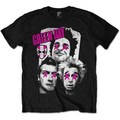 Produktbild von Green Day Patchwork Black M T-Shirt