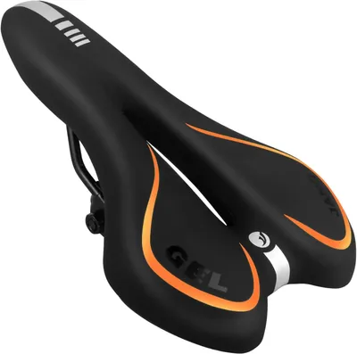 Productafbeelding van Fietszadel met gelvulling, waterdicht, zacht gevoerd, geschikt voor heren en dames, voor racefietsen