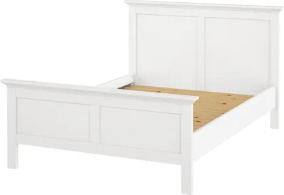 Produktbild von Venedig Bett Doppelbett 140x200 cm, weiss.
