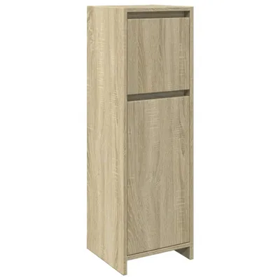 Produktbild von "2026 MODERNE"Badezimmermöbel - Badkommode - Badezimmerschrank - Sonoma-Eiche 30x30x95 cm Holzwerkstoff - Vitrinenschrank CC4075197