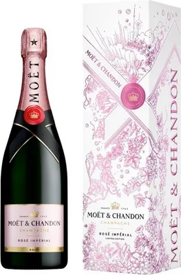 Image de Moet & Chandon Rose Estuche Festive 2024 Champagne France Champagne 75.00 cl 12.0 %