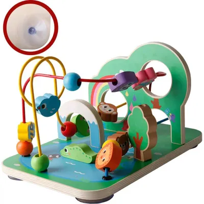 Produktbild von SpielMaus Holz Motorikschleife ''Wald''