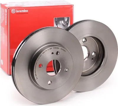 Produktbild von 2x BREMBO Bremsscheibe 09.A968.11 für MAZDA 2 Schrägheck (DE_ DH_3) 44mm 258mm