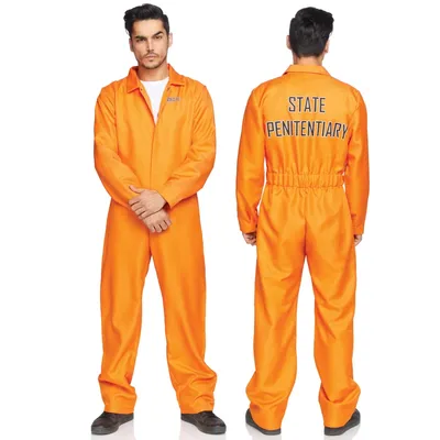 Produktbild von Prison Jumpsuit - Groesse: O/S - Farbe: Orange