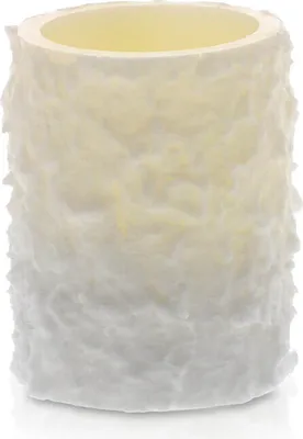Produktbild von LED Kerze Schneeoptik "Elara" 10cm