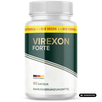Produktbild von Virexon Forte Kapseln | Ideal begleitend für dein Ziel | 60 Kapseln, KI-generiertes Bild