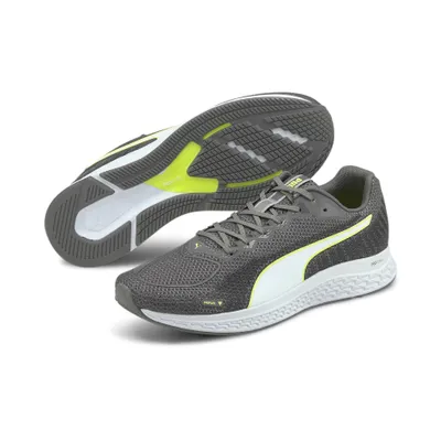 Produktbild von Puma SPEED Sutamina 2 Laufschuhe Erwachsene grau weiß gelb Gr 44,5