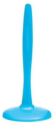 Küchenrollenhalter Regenbogen, Polypropylen, Ø 14,5 cm, Höhe 30 cm, himmelblau