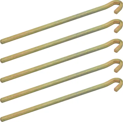 Produktbild von Stahl Hering Vierkant 5 Stück 22 cm AMA-206 für Wald Wiese steinige Böden