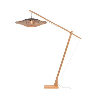 Produktbild von GOOD&MOJO - Stehleuchte Kalimantan - Bambus - 190x87x207cm für Wohnzimmer, Schlafzimmer