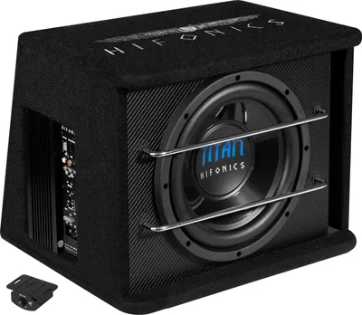 Produktbild von HIFONICS Aktiv Subwoofer Bass Endstufe Verstärker Single-Bassreflexbox TSA-300R