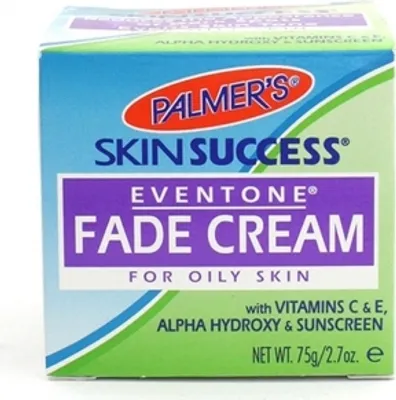 A product box for Palmer's Skin Success Fade Cream.