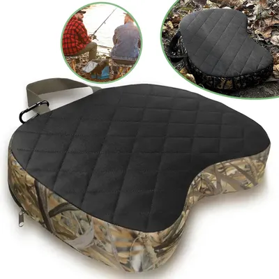 Produktbild von Sitzkissen, Tragbares Camping-Sitzkissen mit Griff und Karabiner, für Outdoor-Aktivitäten im Angelstadion
