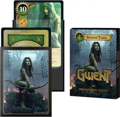 Zdjęcie produktu dla Gwent Card Sleeves – zestaw 100 oficjalnych koszulków na karty