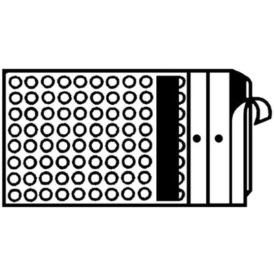 Produktbild von aroFOL® 2FVAF000102 Luftpolstertaschen Nr. 2, 120x215 mm, weiß, 200 Stück