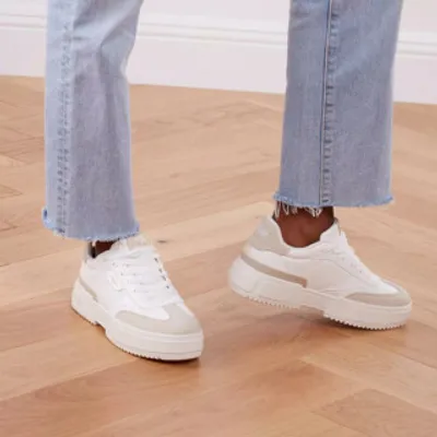 Image de Buffalo RSE CMP Femmes Chaussures à lacets sportives Blanc Loisirs, Taille:39 EU