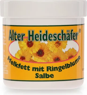 Produktbild von ASAM Alter Heideschäfer Melkfett mit Ringelblume 250 ml