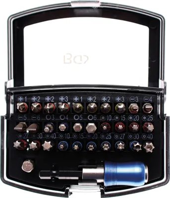 Zdjęcie produktu dla BGS technic Color Bit Set, Stal chromowo-wanadowa, 342 mm, 342 g