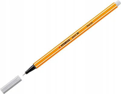 Zdjęcie produktu dla STABILO point 88, Szary, Szary, Pomarańczowy, Sześciokątny, Metal, 0,4 mm, Niemcy