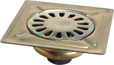 Immagine prodotto di Scarico in acciaio bicromatico, 100 x 100 mm. presa da 40 mm.