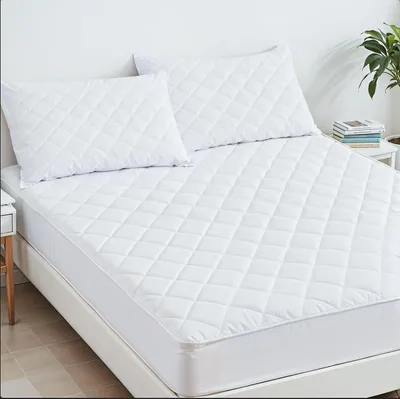 Immagine prodotto di Coprimaterasso imbottito - Ipoallergenico - Bianco - 70x140 cm