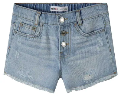 Produktbild von Minoti - Shorts für Mädchen MN309 (128) (Blau)