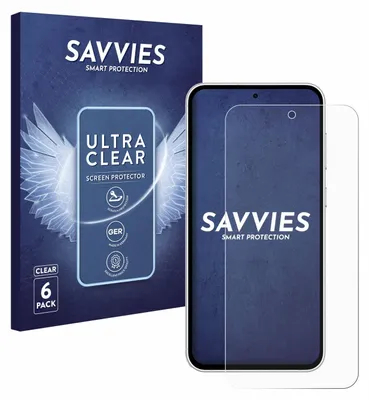 Produktbild von 6x Für Samsung Galaxy S23 FE Schutzfolie Savvies Displayschutz Display Schutz Folie Klar Transparent