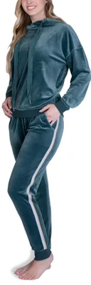 Produktbild von SLOUCHER Nicki Hausanzug für Damen ; grün , S