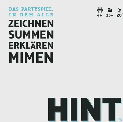 Produktbild von HINT Pocket Kartenspiel ab 4 Spieler, ab 15 Jahren, kompakt