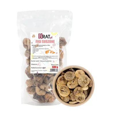 Zdjęcie produktu dla Figi suszone 500g Brat.pl