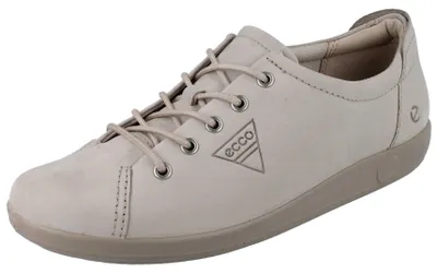 Produktbild von ECCO Soft 2.0 Damen Halbschuhe beige Nubukleder - Größe: 39