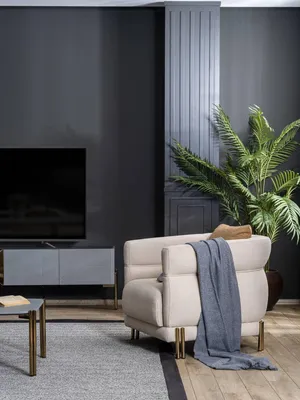 Produktbild von Braun-Beiges Wohnzimmer Couchgarnitur Designer 4+3+1 Sitzer Polstermöbel