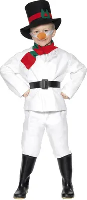 Immagine prodotto di Smiffys - Set costume per bambini SM847 (110-116) (bianco/nero/rosso)