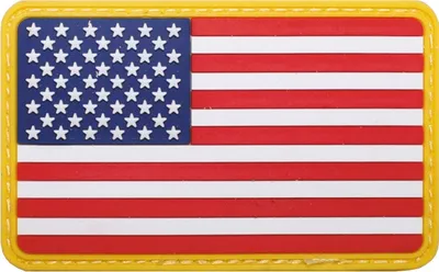 Produktbild von MFH Klettabzeichen 3D USA 8x5 cm