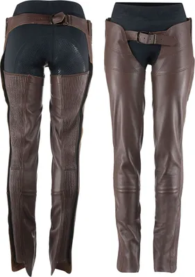 Produktbild von Horze Blake Vollchaps aus Leder, Braun, L