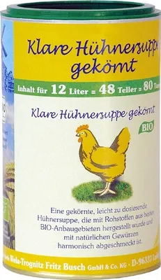 Produktbild von Klare Hühnersuppe gekörnt - wela