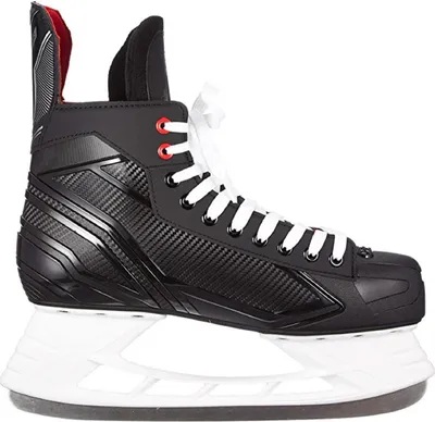 Produktbild von BAUER He.-Eishockey-Schuh Pro Skate Sr SCHWARZ-WEISS-ROT-SI 48
