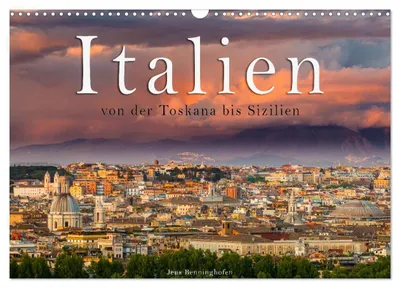 Produktbild von Italien von der Toskana nach Sizilien (Wandkalender 2027 DIN A3 quer), CALVENDO Monatskalender