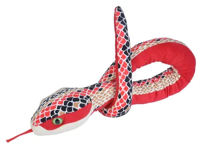 Produktbild von Wild Republic - Kuscheltier - Snakesss - Schlange rot