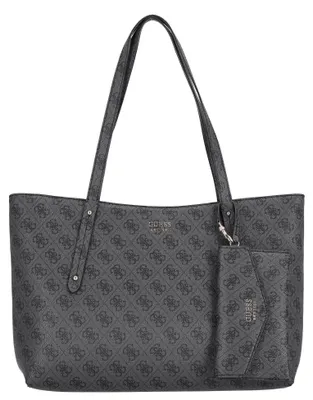 Produktbild von GUESS HWLG9648240 BRENTON TOP ZIP TOTE Woman coal logo