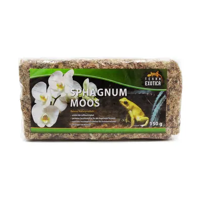 Produktbild von Sphagnum Moos ca. 150 g - Premium Sphagnum Moos für Orchideen, Karnivoren & Terrarien