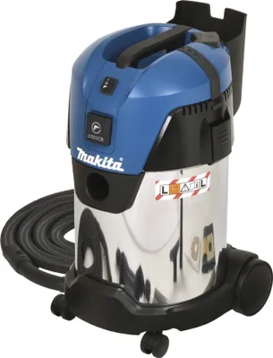 Zdjęcie produktu dla Makita VC3011L, Suchy i Mokry, Czarny, Niebieski, Biały, 30 l, 26, 28, 23 l, 60 L/s