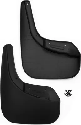 Produktbild von FROSCH Passgenaue Gummi Schmutzfänger Spritzschutz Kotflügel Vorne für VOLKSWAGEN Touareg, 2015->, SUV 5 Türen, 2 Teileg mit Befestigung