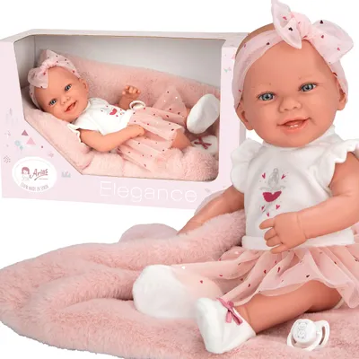 Zdjęcie produktu dla Lalka hiszpańska bobas dziewczynka 42 cm