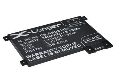 Zdjęcie produktu dla TECHTEK Bateria kompatybilny z [Amazon] D01200, DR-A014, Kindle touch, Kindle Touch 4th zastępuje 170-1056-00, kompatybilny z DR-A014, kompatybilny