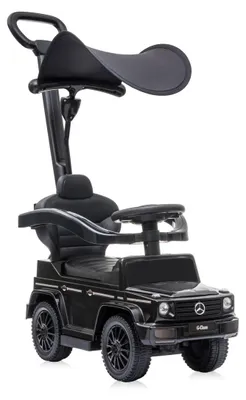 Produktbild von Lorelli Kinder Rutschauto Mercedes Benz G350D, Sonnendach, Schiebestange, Musik schwarz