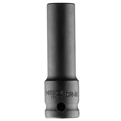 Obrázek produktu pro NEO TOOLS Rázové hlavice 1/2" dlouhé, 12 x 78 mm , Cr-Mo