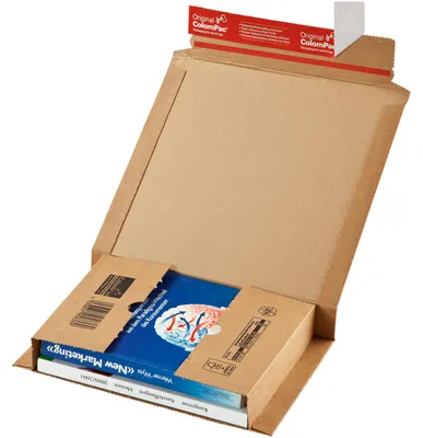 Produktbild von ColomPac Versandkarton Universal CP021.09 307x78x250 mm braun