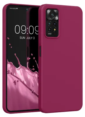 Produktbild von kwmobile Handyhülle für Xiaomi Redmi Note 11 Pro / Note 11 Pro (5G) / Note 12 Pro (4G) Hülle - Case Silikon - Kabelloses Laden - Schutzhülle Cover in